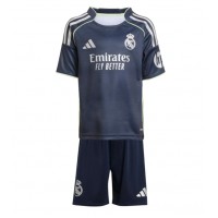 Real Madrid Jude Bellingham #5 Vieras Peliasu Lasten 2025-26 Lyhythihainen (+ Lyhyet housut)